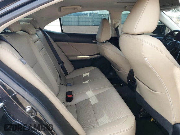 2017 Lexus IS 300 with VIN JTHCM1D29H5018836, listed as a Copart auction lot 49349415 with 76,456 mi miles and Salvage title. Bid and sale history available at DreamBid. Image 10.