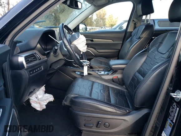2022 Kia Telluride SX with VIN 5XYP5DHC0NG242472, listed as a Copart auction lot 43958185 with 57,604 mi miles and Salvage title. Bid and sale history available at DreamBid. Image 7.