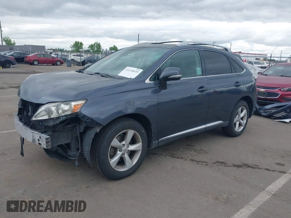 2010 Lexus RX 350 with VIN 2T2ZK1BA2AC012215, listed as a IAAI auction lot 42128435 with 174,694 mi miles. Bid and sale history available at carsss.com. Image 17.