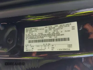 2018 Ford F-150 XL with VIN 1FTEW1EP8JFC77493, listed as a IAAI auction lot 42073382 with Not Provided miles and . Bid and sale history available at carsss.com. Image 9.