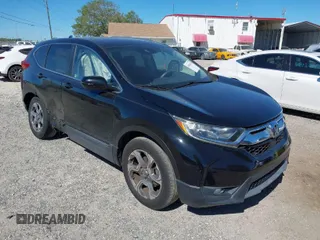 2017 Honda CR-V EX with VIN 7FARW1H52HE000353, listed as a IAAI auction lot 41824218 with 91,204 mi miles. Bid and sale history available at carsss.com. Image 1.