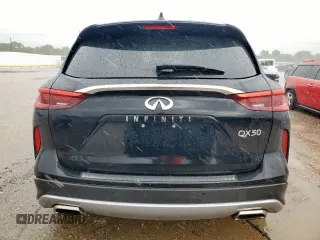 2019 Infiniti QX50 Essential with VIN 3PCAJ5M11KF125689, listed as a Copart auction lot 63862715 with 53,665 mi miles and Salvage title. Bid and sale history available at DreamBid. Image 6.