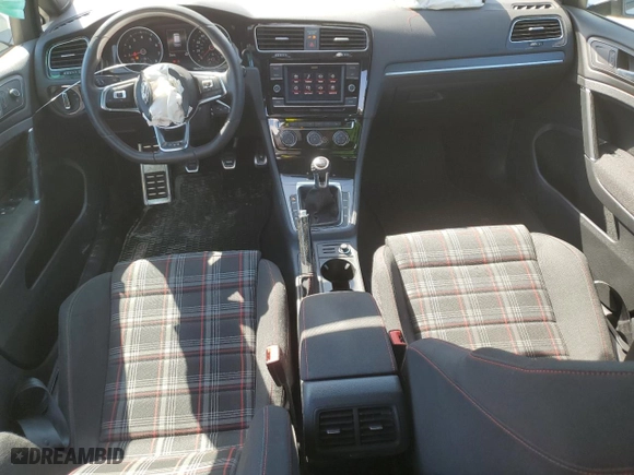 2020 Volkswagen Golf GTI S with VIN 3VW5T7AU1LM003026, listed as a Copart auction lot 74278864 with 23,970 mi miles and Salvage Title. Bid and sale history available at carsss.com. Image 8.