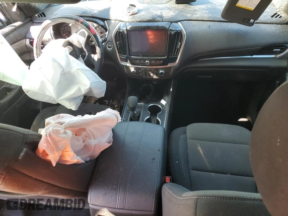2022 Chevrolet Traverse LT Cloth with VIN 1GNEVGKW7NJ143084, listed as a Copart auction lot 49617865 with 0 mi miles and Non Repairable. Bid and sale history available at carsss.com. Image 8.