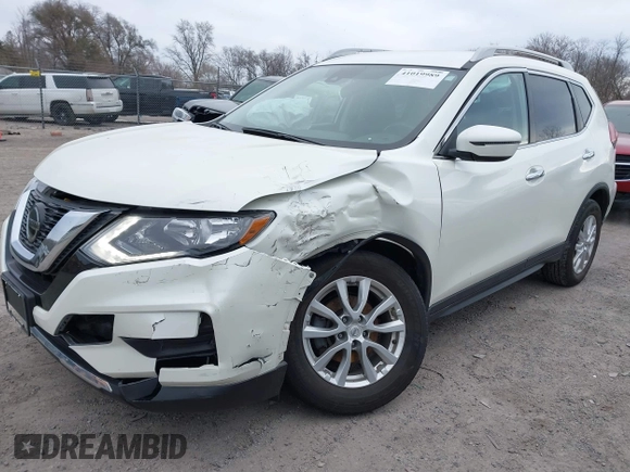 2020 Nissan Rogue SL with VIN 5N1AT2MVXLC722880, listed as a IAAI auction lot 41019989 with 19,487 mi miles and . Bid and sale history available at DreamBid. Image 2.