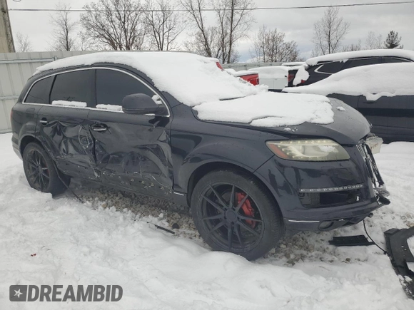 2011 Audi Q7 Prestige with VIN WA1VMAFE1BD005099, listed as a Copart auction lot 88532225 with 143,296 mi miles and Clean title. Bid and sale history available at DreamBid. Image 4.