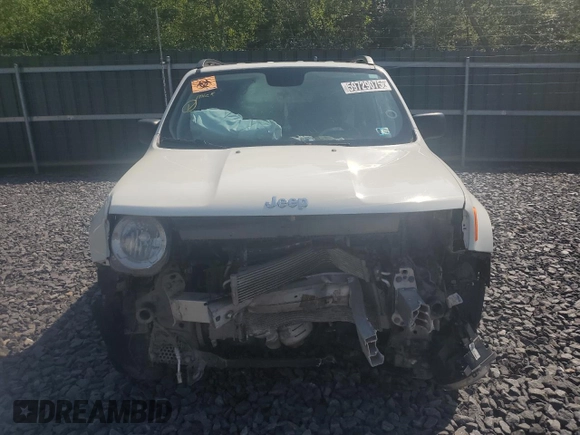 2020 Jeep Renegade Sport with VIN ZACNJBAB8LPL72924, listed as a Copart auction lot 59729075 with 153,257 mi miles and Salvage title. Bid and sale history available at DreamBid. Image 5.