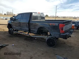 2017 Ford F-250 Lariat с VIN 1FT7W2BTXHED82990, выставлен на аукционе Copart как лот 43398905 с пробегом 140 089 миль миль и Списание • Salvage title. История ставок и продаж доступна на DreamBid. Изображение 2.