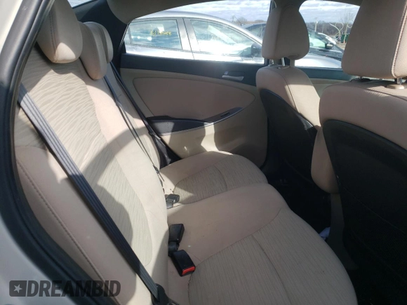 2016 Hyundai Accent SE with VIN KMHCT4AE5GU128612, listed as a Copart auction lot 73449292 with 114,498 mi miles. Bid and sale history available at carsss.com. Image 10.
