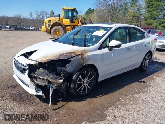 2017 Subaru Impreza Limited with VIN 4S3GKAU61H3610545, listed as a IAAI auction lot 42064981 with 72,804 mi miles. Bid and sale history available at carsss.com. Image 2.