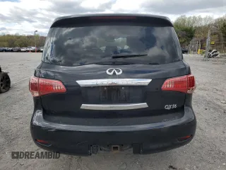 2011 Infiniti QX56 8-passenger with VIN JN8AZ2NC5B9302847, listed as a Copart auction lot 53372075 with 178,130 mi miles and Salvage Title. Bid and sale history available at carsss.com. Image 6.