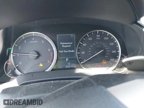 2022 Lexus RX 350 with VIN 2T2HZMAA8NC237450, listed as a IAAI auction lot 41892280 with 43,017 mi miles and . Bid and sale history available at DreamBid. Image 7.