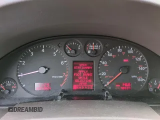 2001 Audi A6 with VIN WAUED64B31N075754, listed as a Copart auction lot 82628634 with 78,537 mi miles and Salvage Title. Bid and sale history available at carsss.com. Image 9.
