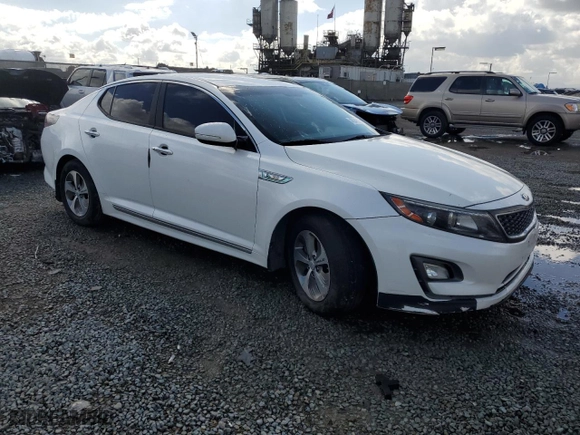 2015 Kia Optima Hybrid with VIN KNAGM4AD0F5078976, listed as a Copart auction lot 48249975 with NaN miles and Clean Title. Bid and sale history available at carsss.com. Image 4.