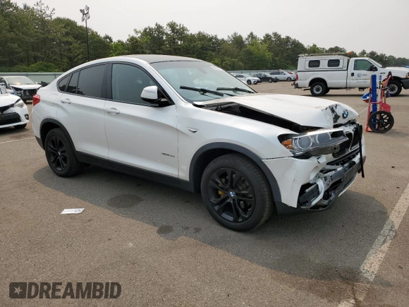 2017 BMW X4 xDrive28i with VIN 5UXXW3C33H0T79302, listed as a Copart auction lot 54835373 with 73,615 mi miles. Bid and sale history available at carsss.com. Image 4.