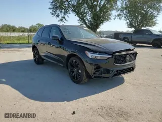 2024 Volvo XC60 Recharge Plug-In Hybrid Ultimate Black Edition with VIN YV4H60DJ0R1847271, listed as a Copart auction lot 75383114 with 2,463 mi miles and Salvage Title. Bid and sale history available at carsss.com. Image 12.