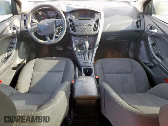 2017 Ford Focus SE with VIN 1FADP3F23HL204492, listed as a Copart auction lot 53754745 with 124,350 mi miles and Clean Title. Bid and sale history available at carsss.com. Image 9.