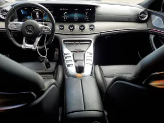 2021 Mercedes-Benz AMG GT 43 with VIN W1K7X5KB1MA040583, listed as a Copart auction lot 60470195 with 48,853 mi miles and Salvage title. Bid and sale history available at DreamBid. Image 8.
