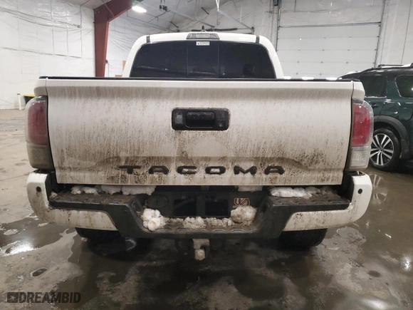 2021 Toyota Tacoma 4WD SR with VIN 5TFCZ5AN4MX258934, listed as a Copart auction lot 44678685 with 80,991 mi miles and Non Repairable. Bid and sale history available at carsss.com. Image 6.