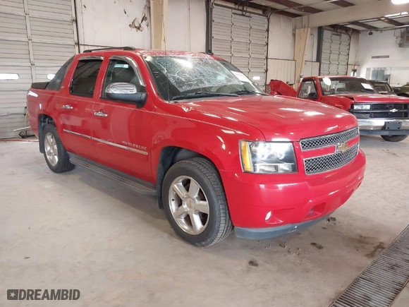 2010 Chevrolet Avalanche LTZ with VIN 3GNVKGE03AG230332, listed as a IAAI auction lot 41756864 with 108,514 mi miles. Bid and sale history available at carsss.com. Image 1.