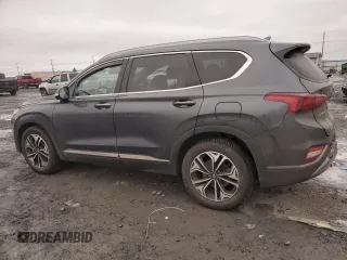 2020 Hyundai Santa Fe Limited with VIN 5NMS5CAA8LH213883, listed as a Copart auction lot 88423355 with 55,410 mi miles and Salvage Title. Bid and sale history available at carsss.com. Image 2.