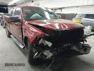 2013 Ford F-150 XL with VIN 1FTFX1CT1DFC50402, listed as a IAAI auction lot 42604789 with 107,551 mi miles and . Bid and sale history available at DreamBid. Image 1.