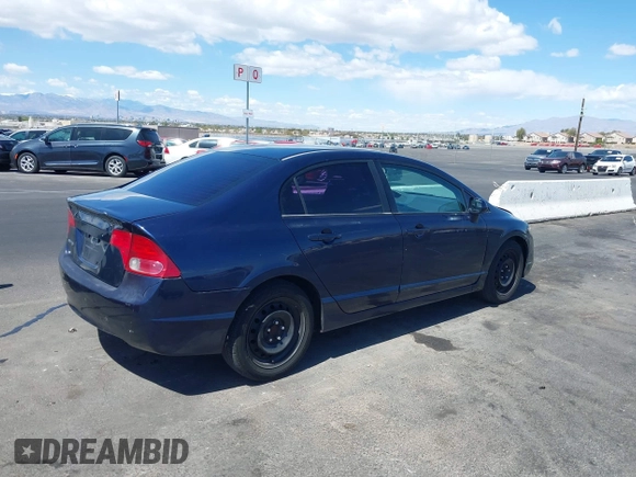 2006 Honda Civic LX with VIN 1HGFA16576L082141, listed as a IAAI auction lot 41970246 with 172,178 mi miles and . Bid and sale history available at DreamBid. Image 4.