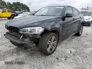 2017 BMW X6 xDrive35i with VIN 5UXKU2C32H0X48127, listed as a Copart auction lot 52473473 with 128,791 mi miles. Bid and sale history available at carsss.com. Image 1.