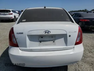 2006 Hyundai Accent GLS z VIN KMHCN46C16U013795, wystawiony jako Copart lot #60937485 z przebiegiem 133 964 mil mil oraz Czysty tytuł • Clean title. Historia ofert i sprzedaży dostępna na DreamBid. Obrazek 6.
