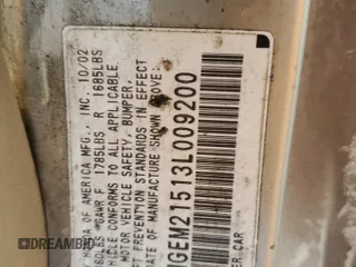 2003 Honda Civic LX with VIN 1HGEM21513L009200, listed as a Copart auction lot 77019464 with Not Provided miles and Salvage Title. Bid and sale history available at DreamBid. Image 13.
