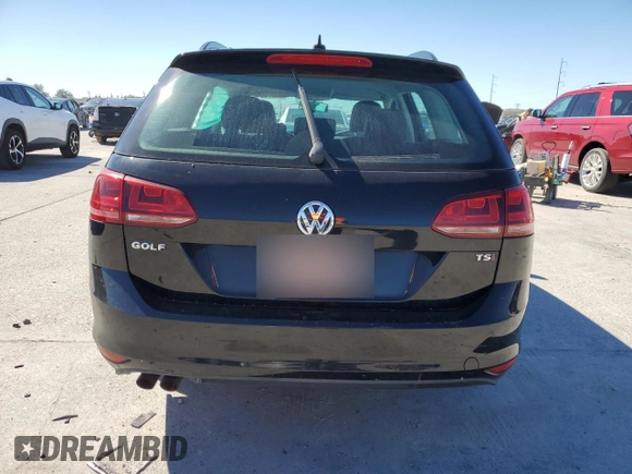 2015 Volkswagen Golf SportWagen TSI SE with VIN 3VWC17AU7FM500969, listed as a Copart auction lot 41216044 with 73,745 mi miles. Bid and sale history available at carsss.com. Image 6.