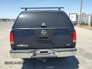 2012 Nissan Titan SV with VIN 1N6AA0ED3CN331091, listed as a Copart auction lot 57805625 with 106,693 mi miles and Salvage title. Bid and sale history available at DreamBid. Image 6.