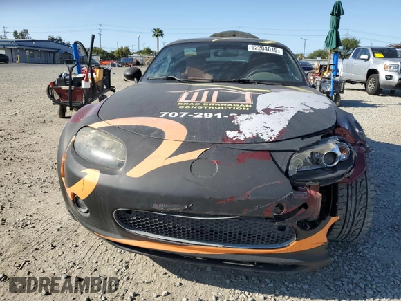 2008 Mazda MX-5 Miata Grand Touring z VIN JM1NC26F780144189, wystawiony jako Copart lot #52204015 z przebiegiem 71 339 mil mil oraz Szkoda całkowita • Salvage title. Historia ofert i sprzedaży dostępna na DreamBid. Obrazek 5.