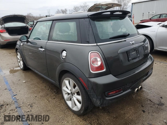 2012 MINI Hardtop S with VIN WMWSV3C53CTY25517, listed as a Copart auction lot 47500895 with 50,680 mi miles and Salvage title. Bid and sale history available at DreamBid. Image 2.