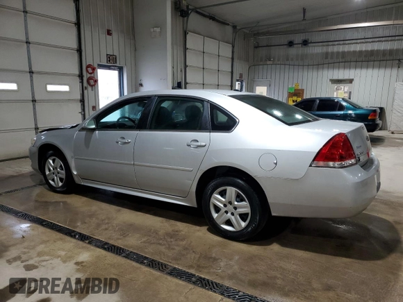 2010 Chevrolet Impala LS with VIN 2G1WA5EN9A1127370, listed as a Copart auction lot 52908385 with 81,222 mi miles and Salvage Title. Bid and sale history available at DreamBid. Image 2.