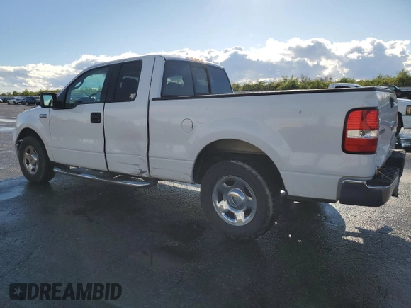 2006 Ford F-150 XL with VIN 1FTPX12V36NB64055, listed as a Copart auction lot 47470455 with 155,187 mi miles and Salvage Title. Bid and sale history available at carsss.com. Image 2.