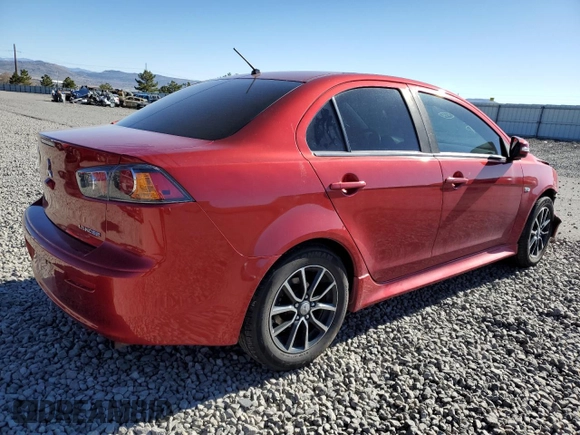 2017 Mitsubishi Lancer ES with VIN JA32V2FWXHU013682, listed as a Copart auction lot 50646664 with Not Provided miles and Salvage Title. Bid and sale history available at carsss.com. Image 3.