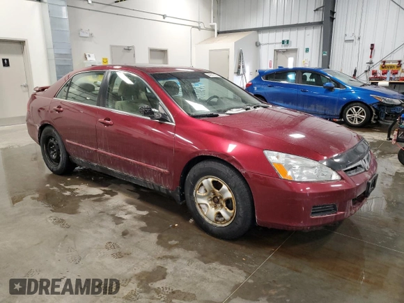 2006 Honda Accord LX SE with VIN 1HGCM55376A811560, listed as a Copart auction lot 44641895 with 206,946 mi miles and Clean title. Bid and sale history available at DreamBid. Image 4.