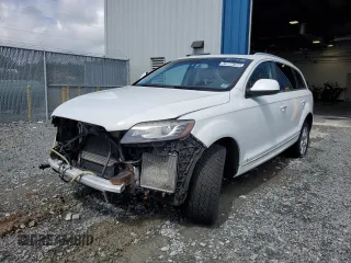 2012 Audi Q7 3.0L with VIN WA1CGCFE3CD006251, listed as a Copart auction lot 34177672 with 354,372 mi miles and Salvage Title. Bid and sale history available at carsss.com. Image 2.