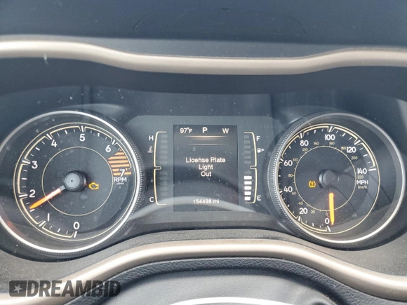 2016 Jeep Cherokee Latitude z VIN 1C4PJLCB9GW288019, wystawiony jako Copart lot #62917615 z przebiegiem 154 498 mil mil oraz Szkoda całkowita • Salvage title. Historia ofert i sprzedaży dostępna na DreamBid. Obrazek 9.