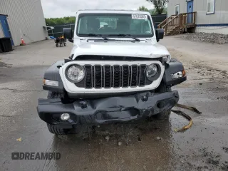 2024 Jeep Wrangler Sport S with VIN 1C4PJXDG3RW173078, listed as a Copart auction lot 57075565 with 26,661 mi miles and Salvage title. Bid and sale history available at DreamBid. Image 5.