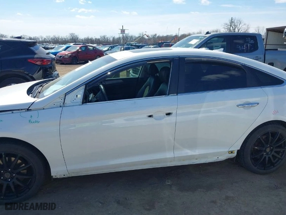 2016 Hyundai Sonata 2.4L Sport with VIN 5NPE34AFXGH436312, listed as a IAAI auction lot 41908444 with 99,725 mi miles. Bid and sale history available at carsss.com. Image 15.