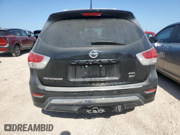 2013 Nissan Pathfinder Platinum with VIN 5N1AR2MM8DC647457, listed as a Copart auction lot 51751015 with 150,984 mi miles and Salvage Title. Bid and sale history available at carsss.com. Image 6.