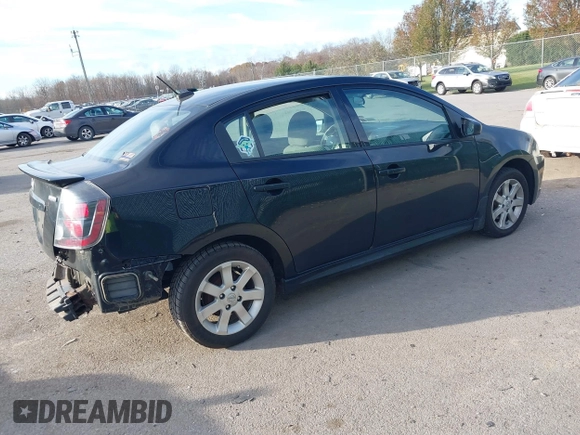 2012 Nissan Sentra S with VIN 3N1AB6AP4CL710137, listed as a IAAI auction lot 40766072 with 142,269 mi miles and . Bid and sale history available at DreamBid. Image 4.