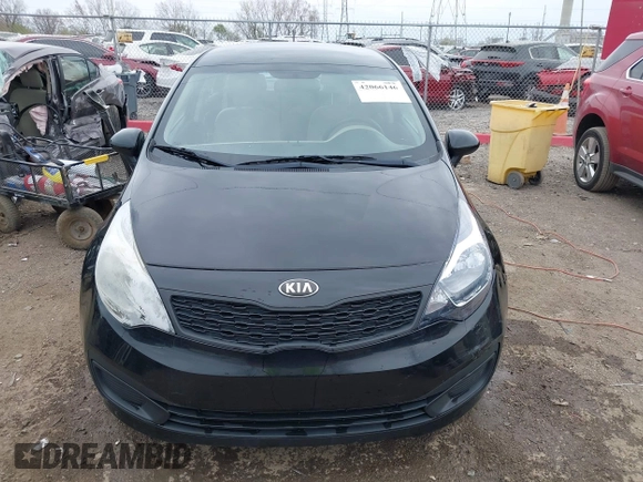 2013 Kia Rio LX with VIN KNADM4A30D6157890, listed as a IAAI auction lot 42066146 with 73,319 mi miles and . Bid and sale history available at DreamBid. Image 12.