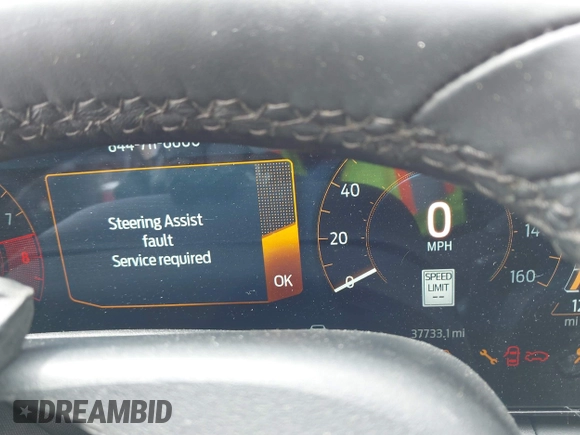 2024 Ford Mustang GT with VIN 1FA6P8CF2R5402483, listed as a IAAI auction lot 41885591 with 37,733 mi miles and . Bid and sale history available at DreamBid. Image 7.