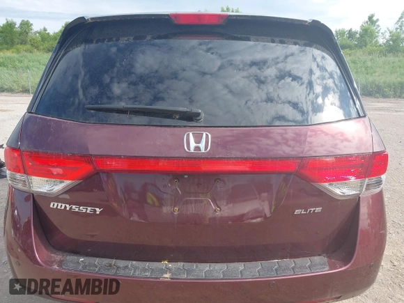 2014 Honda Odyssey Touring with VIN 5FNRL5H90EB120999, listed as a IAAI auction lot 42541370 with 96,454 mi miles and . Bid and sale history available at DreamBid. Image 17.
