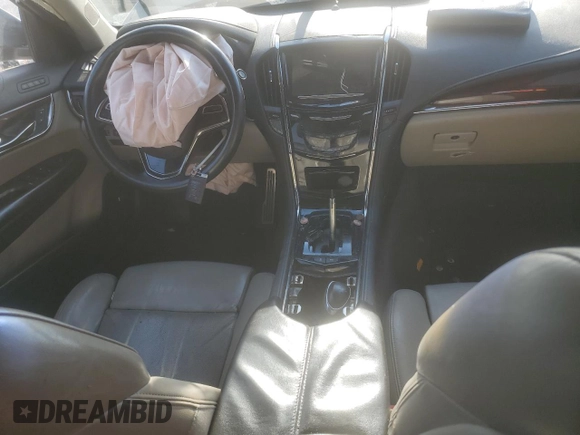 2014 Cadillac ATS Premium with VIN 1G6AE5S33E0132898, listed as a Copart auction lot 50947325 with 165,640 mi miles and Salvage Title. Bid and sale history available at carsss.com. Image 8.