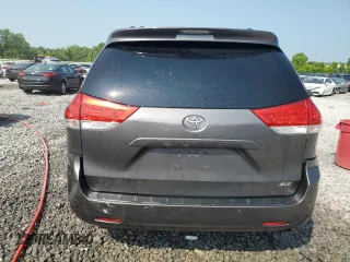 2013 Toyota Sienna XLE AAS with VIN 5TDYK3DC1DS345298, listed as a Copart auction lot 58750235 with Not provided miles and Salvage title. Bid and sale history available at DreamBid. Image 6.