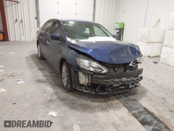 2017 Nissan Sentra S with VIN 3N1AB7AP0HY324119, listed as a IAAI auction lot 41390178 with 51,082 mi miles and . Bid and sale history available at carsss.com. Image 1.